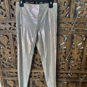 Body Language gold leggings